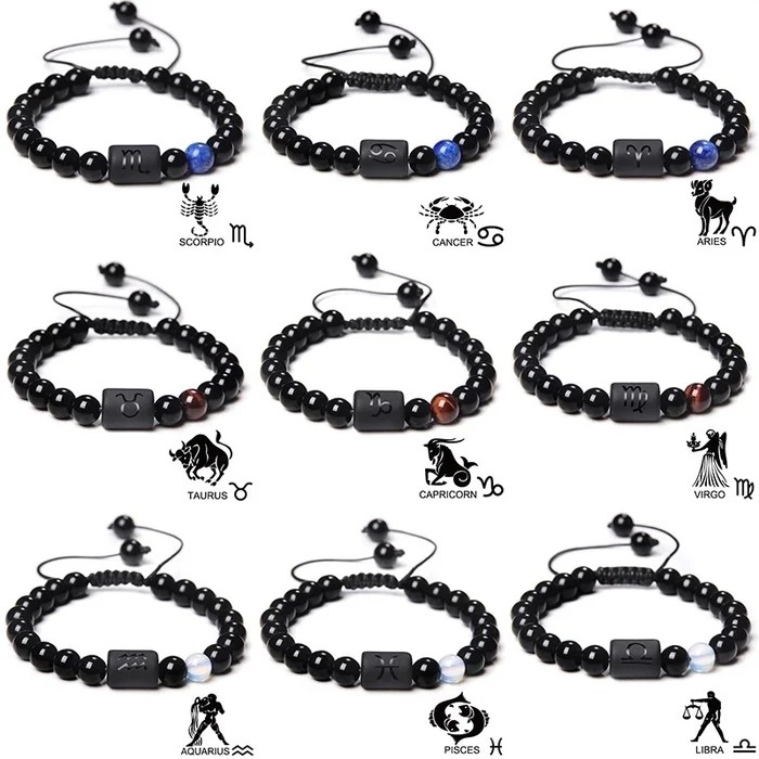 Men's Ethnic Style Men's Bracelet – Natural Stone & Volcanic Rock | Twist Design | Adjustable Alloy Bracelet for Men (Copy)